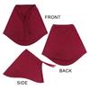 2 Pcs/Set Adjustable Fit Sun Hat with Built-In Drawstring Shawl Extended Brim Full