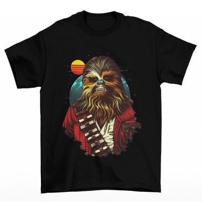 Chewbacca Mesiac Tričko Pánske Unisex Star Wars Chewie Han Solo Jedi Sith Film Nové