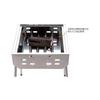 Captain Stag (CAPTAIN STAG) Barbecue Stove Barbecue Grill BBQ Stainless Steel Family Grill 450 [For 3 to 4 People] 2 High/Low Height Levels Easy