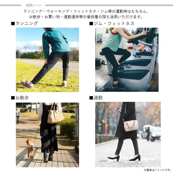 Slim Walk Shorts View Acty Burning Shape Shorts Black L Sports View Acty Women's