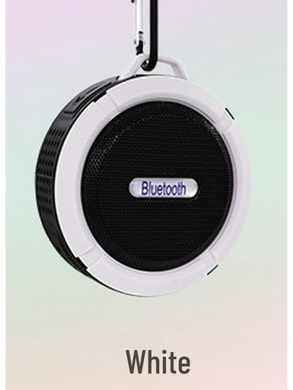 Boxă Bluetooth C6 Impermeabilă: Portabil, Ventuză, Fără fir, Exterior, Apeluri hands-free, Cataramă de agățare