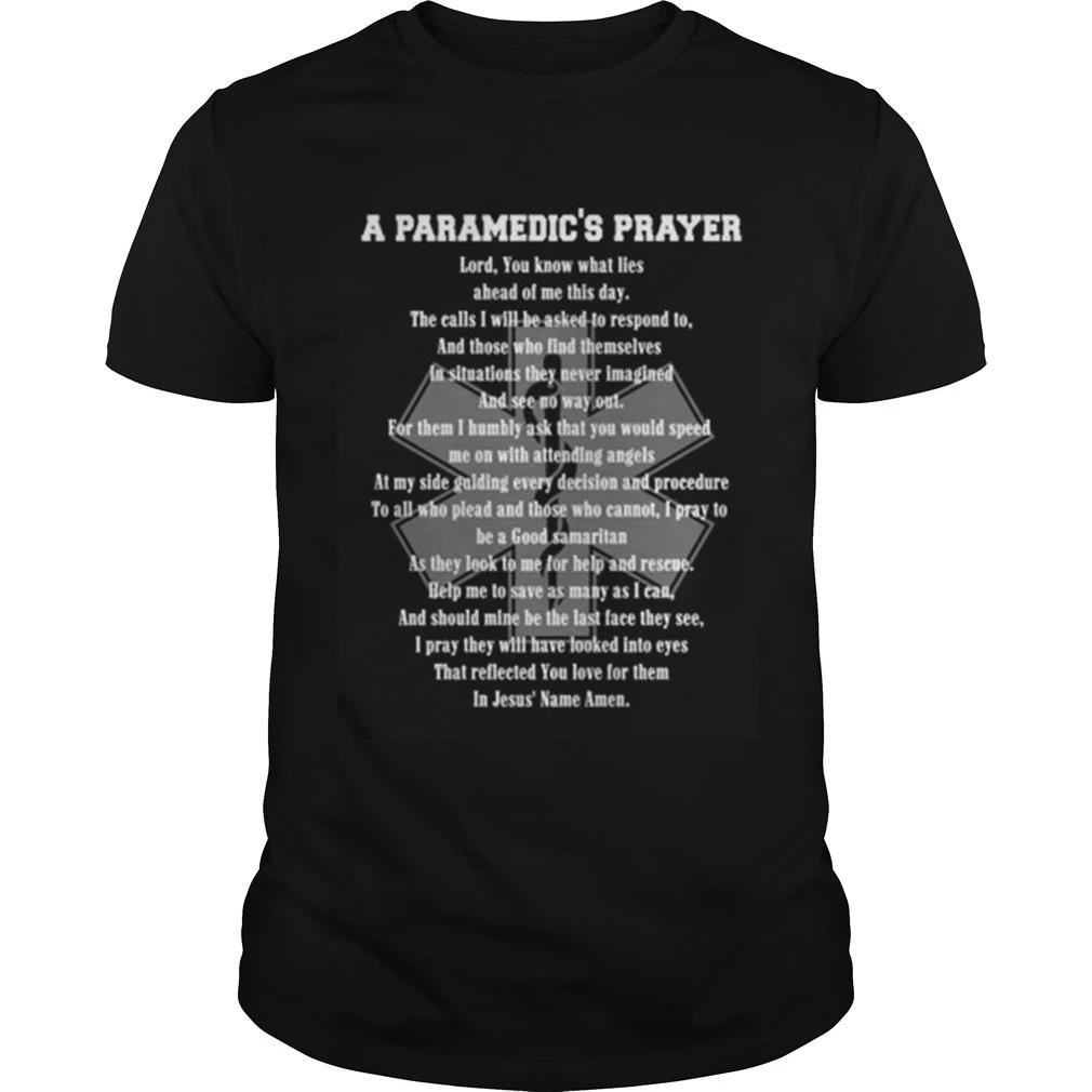 Paramedic Hfd Firefighter Paramedic Emt Rescue Unisex T Shirt S