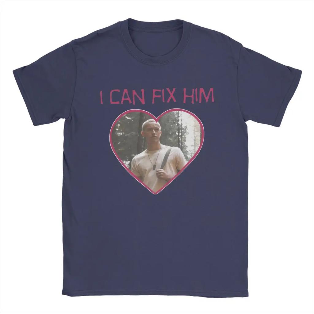I Can Fix Him Coriolanus Snow T-Shirt for Men Round Collar Cotton T Shirts Tom Blyth Short Sleeve Tee Shirt Plus Size Tops