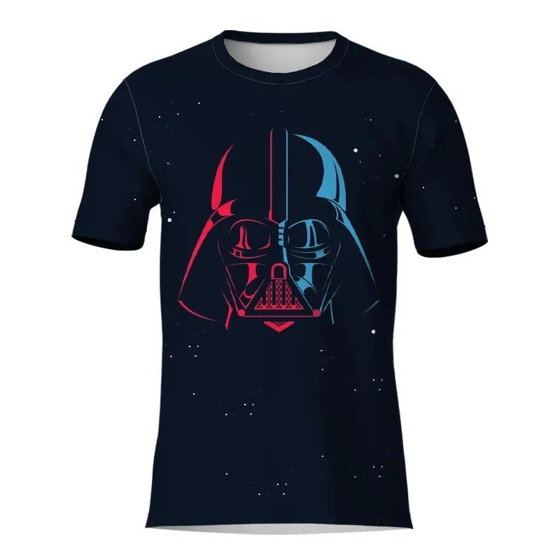 Star Wars Graphic T Shirts Men Darth Vader Stormtrooper Logistics Operations Summer T-shirt Men's and Women's Oversized Tops