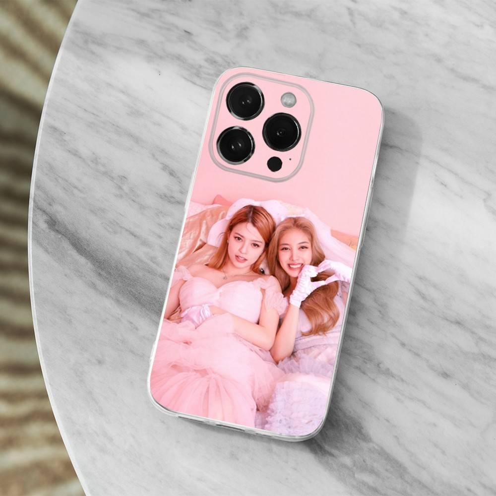 Pink Theory F-Freen B-Becky Phone Case For iPhone 16,15,14,13,12,11 Pro,Max,Plus,X,XS,XR,SE,Mini Transparent Soft Cover