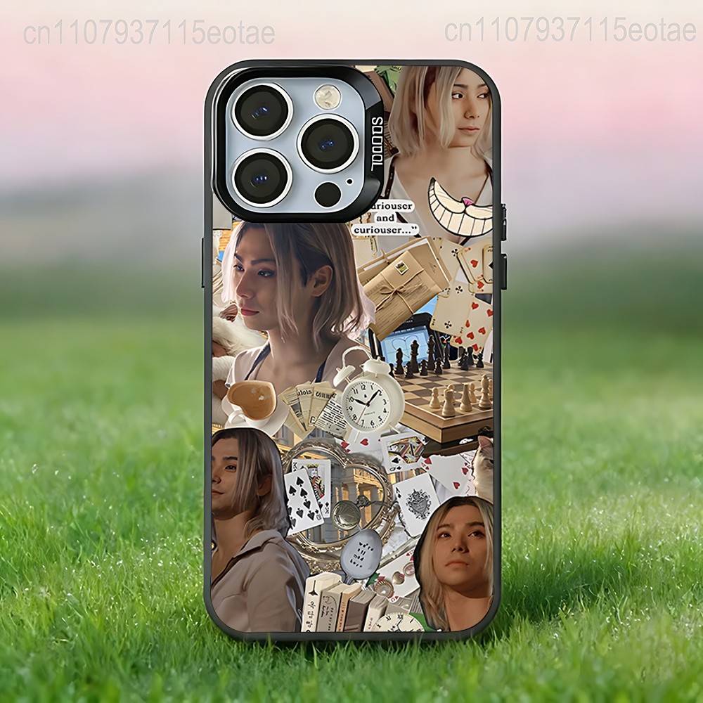 

Chishiya A-Alice-B-Borderland Phone Case For iPhone 17,16,15,14,13,12,11,Pro,Max,Plus,E,Air,Mini Black Tpu IMD Cover iPhone12mini