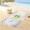 Leeds United Druck Strandtuch, Großes Weiches Schnelltrocknendes Handtuch für Strand Camping Schwimmen