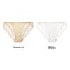 Women's Mulberry Silk Breathable Lace Trim Briefs (2-Pack)