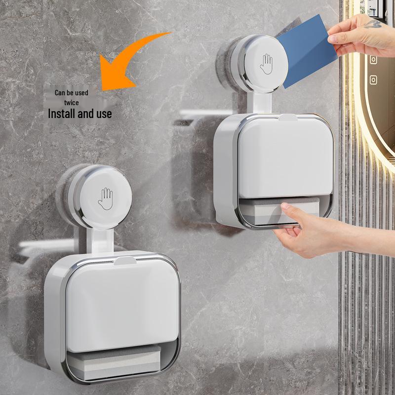 Dongfang Liangjie Punch-Free Suction Cup Soap Dish and Storage Rack