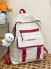 Schoolbag Backpack Backpack Female Large Capacity Travel Backpack Female Contrast Color Junior High School Student High School College Student Book