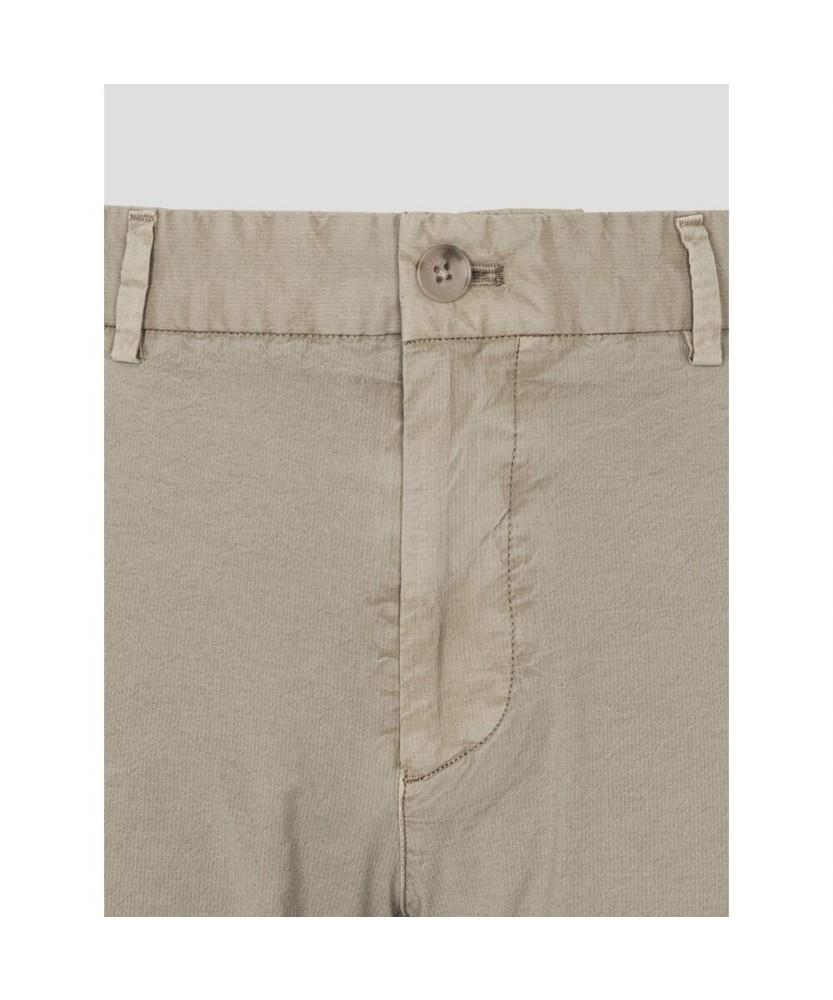 Binpolmen Summer Garment-Dyed Standard Fit Pants Khaki
