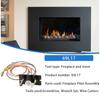 Tubing Water Heater Assembly Spark and Sensor Electrode Electric Water Heater Accessories Suitable for Water Heaters