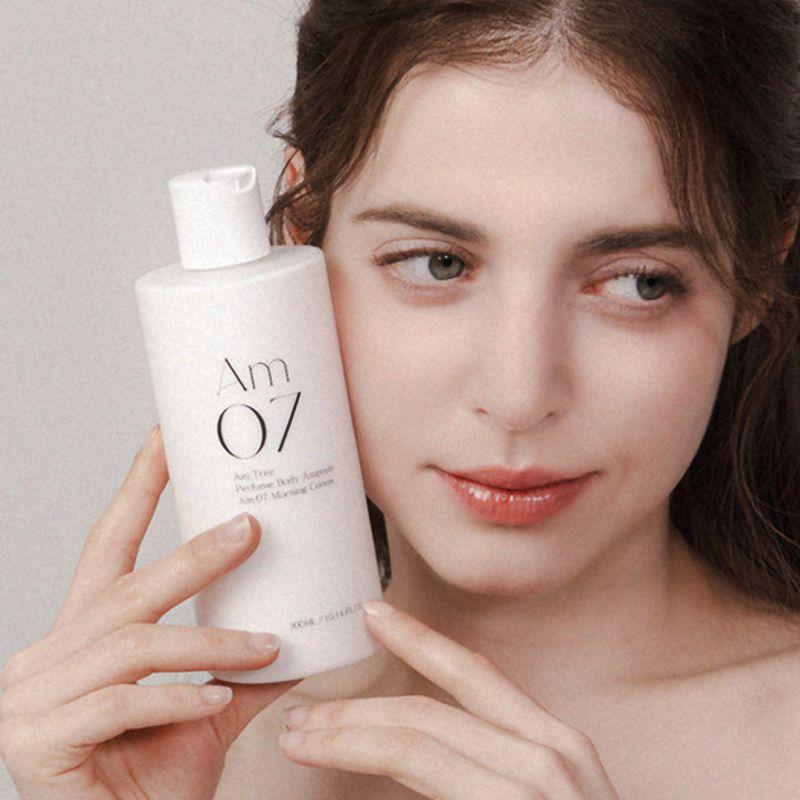 Am:tree Am07 Morning Cotton Perfume Body Ampoule Clean Soap Scent Body Lotion 300ML