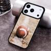 Rugby Ball Phone Case for iPhone 17 16 15 Pro Max Air 14 13 12 11 Plus Shockproof Capa Cover
