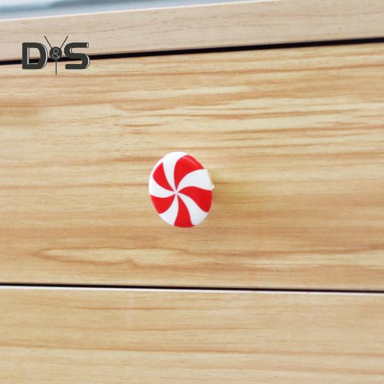 20 stk Halloween Gresskar Skapdørknott Jul Peppermyntekake Skuff Skap Kommode Garderobedør Trekkhåndtak Høytidsdekorasjon