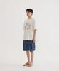 COVERNAT Cool Cotton Kitsch Cocktail Graphic T-Shirt Ivory