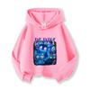 2025 Witcher Team New Children's Fashion Street Style Hoodie Casual Versatile Cartoon Printed Girls' Hoodie Sportswear