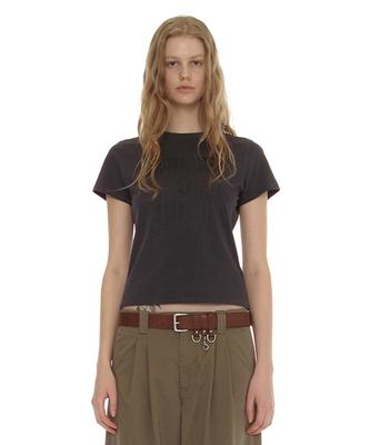 PARTIMENTO WOMEN Miles 9 Core Relaxed Tee_Dusty Navy
