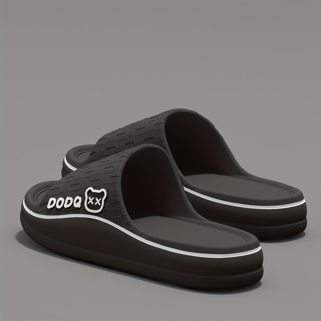 Women's EVA Slip-On Slippers - Comfortable Non-Slip Sole, Cute Cartoon Pattern, Lightweight Indoor Outdoor Beach Sandals