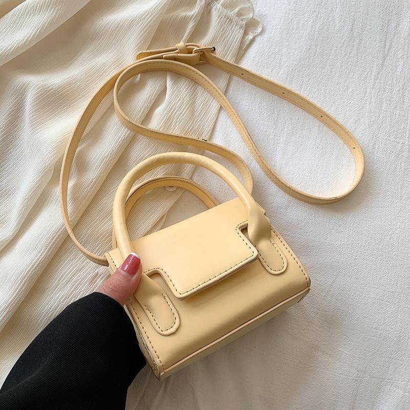 

Женская мода корейский сладкий сладкий сладкий цвет сумка через плечо женская универсальная повседневная мини помада квадратная сумка