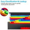 Portable Organ Organizer - 12 Pocket Expandable File Folder, Monthly Paper Bill & Tax Receipt Organizer
