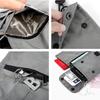 Weiqiang Waterproof Travel Document & Passport Holder, Neck-Hanging Nylon Pouch for Coins/Phone