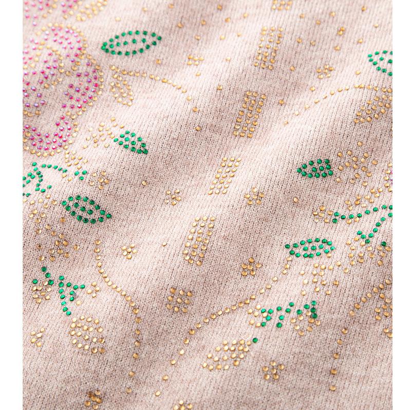 Autumn and Winter Plus Fleece, Middle-aged and Elderly Women's One-piece Fleece Warm Bottoming Shirt, Autumn Tops