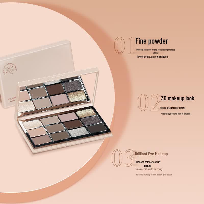 BH 12-Color Dream Eyeshadow Palette