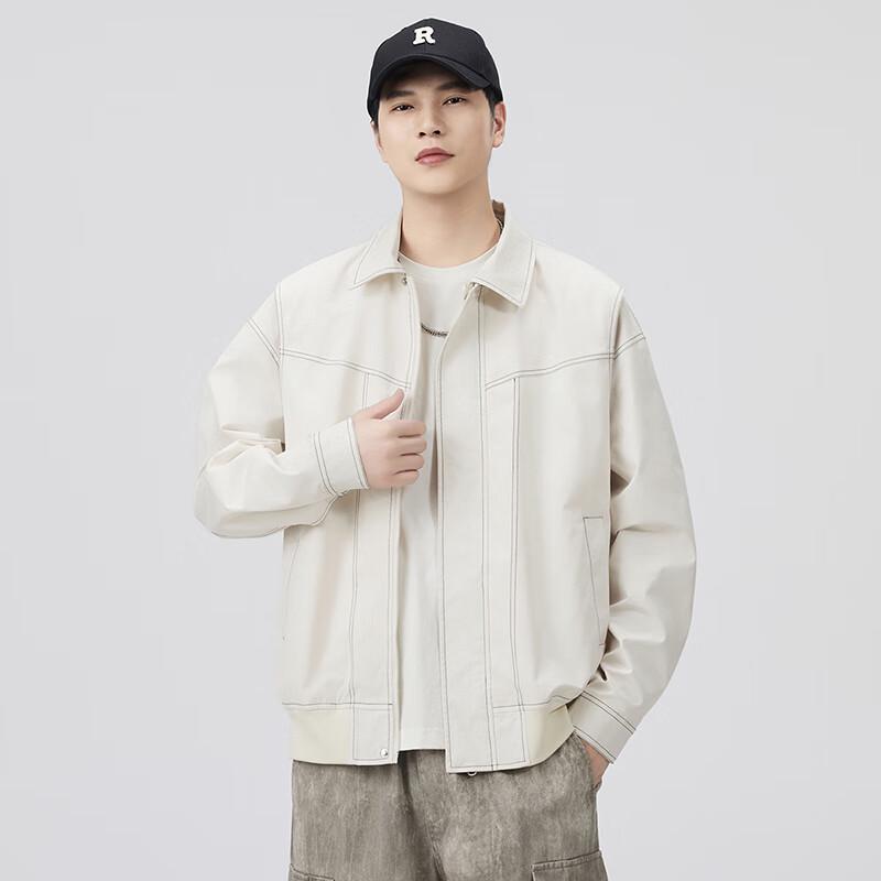 

TOM ADAM American Retro Faux Leather Jacket S