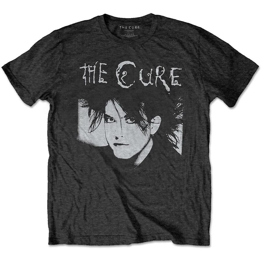 The Cure-Robert Smith Illustration-XL Black T-shirt XXXXL
