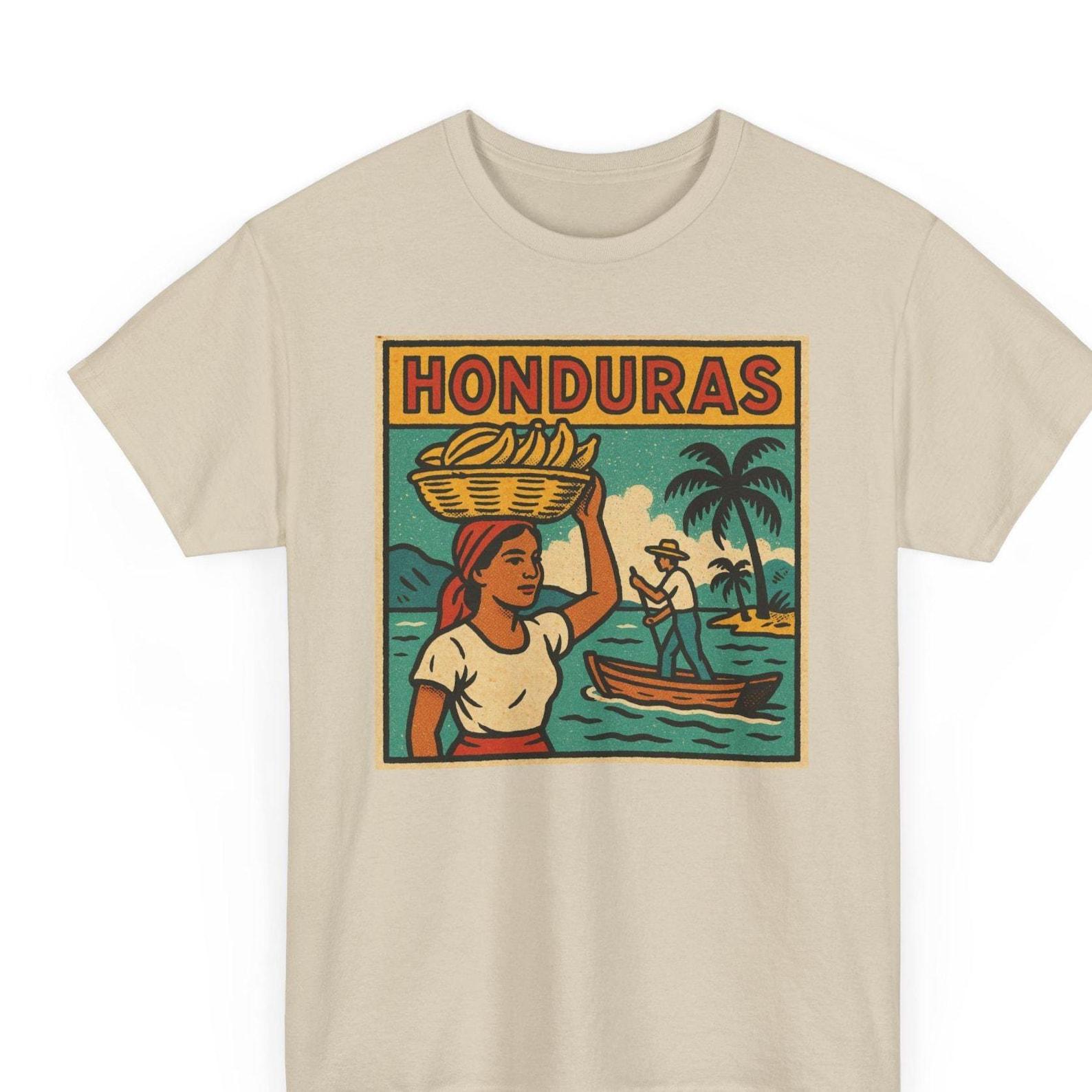 Honduras Retro Comic T-Shirt: Vintage Honduran Pride, Soft Cotton S