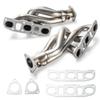 Krátke výfukové zvody Strieborné Pre 2003-2006 Nissan 350Z G35 Z33 VQ35DE