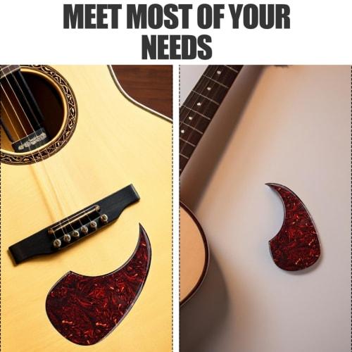 Vaguelly Adhesive Folk Guitar Pickguard for Acoustic and Electric Guitars