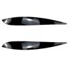 For VW  Polo MK4 9N 2005-2009 Car Headlight Eyelids Cover Eye Lids Sticker Trim Accessories