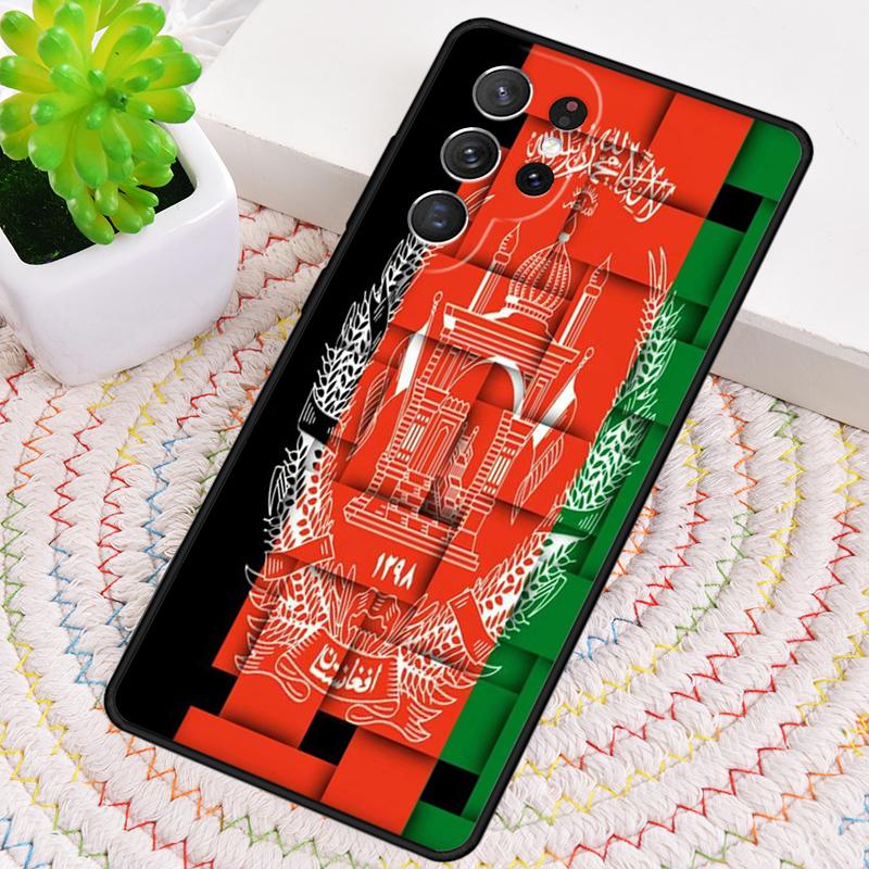 Afghan Afghanistan Flag soft Phone Case for Samsung Galaxy note 10 pro S26 Ultra S23 S24 FE S25 S21 S22 PLUS shockproof Cove