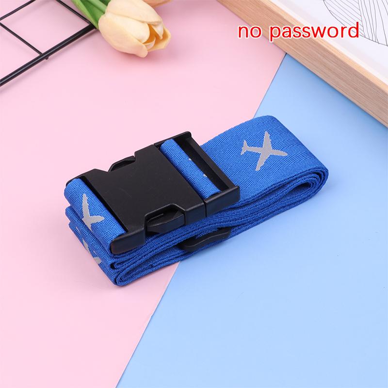 Cinghia per bagaglio da viaggio con lucchetto regolabile con password, cinghia per imballaggio, lucchetto di sicurezza, cinghia antifurto per bagaglio