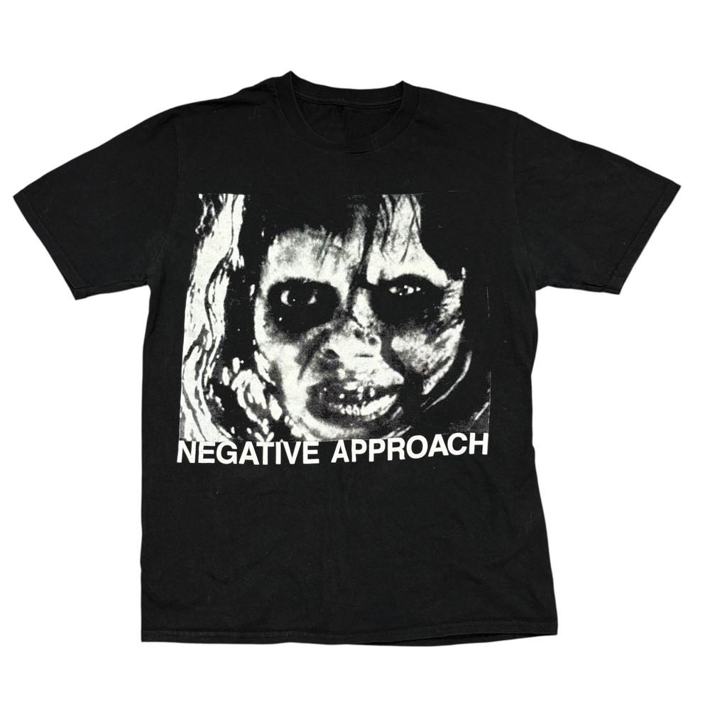 Negative Approach Shirt Medium Hardcore Punk Band Tee Minor Threat Dead Kennedys Unisex T-Shirt S