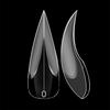 140Pcs/Box Curved Stiletto 3D Eagle Claw Nail Dual Forms For Poly Nail Gel Extension Of Hawk Sculptural Nails Full Cover Molds