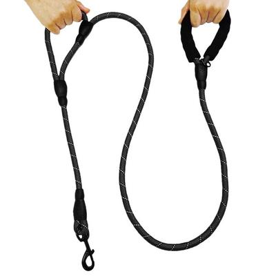 Montem Rope Leash, Both Hands 1.8M, Black