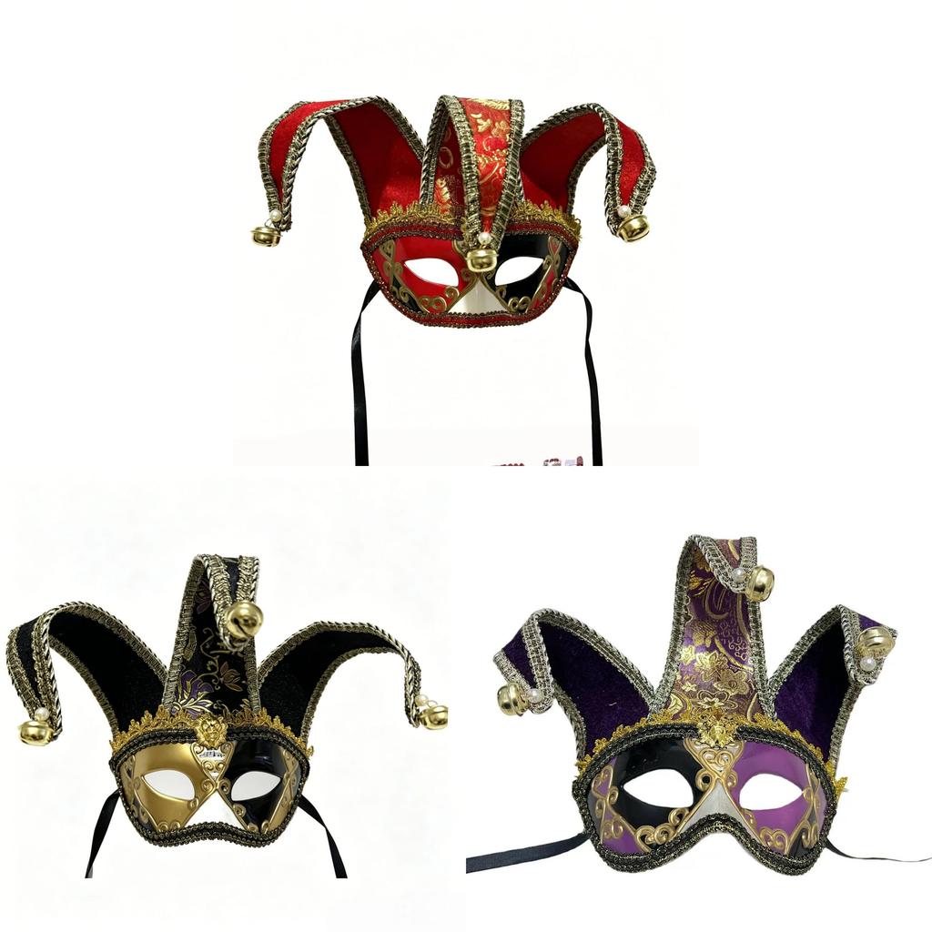 Maschera Veneziana Italiana Per Uomo Con Stile Nobile Per Le Celebrazioni Di Halloween E Carnevale