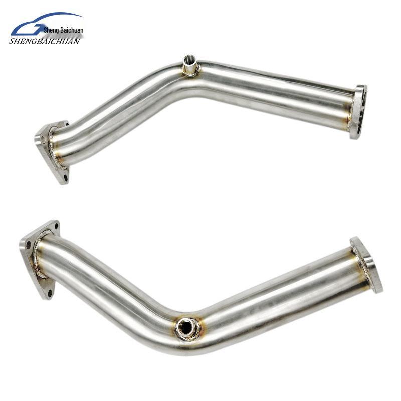 Stainless Steel Exhaust Manifold Muffler for Infiniti Q50/Q60/G37 3.7L