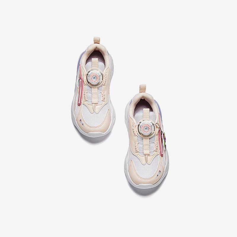 Anta Kids Trendy Fashion Cool Light-Up Fun Sports Breathable Lightweight Shock Absorbing Low-Top Running Shoes Kids sneakers A22539909