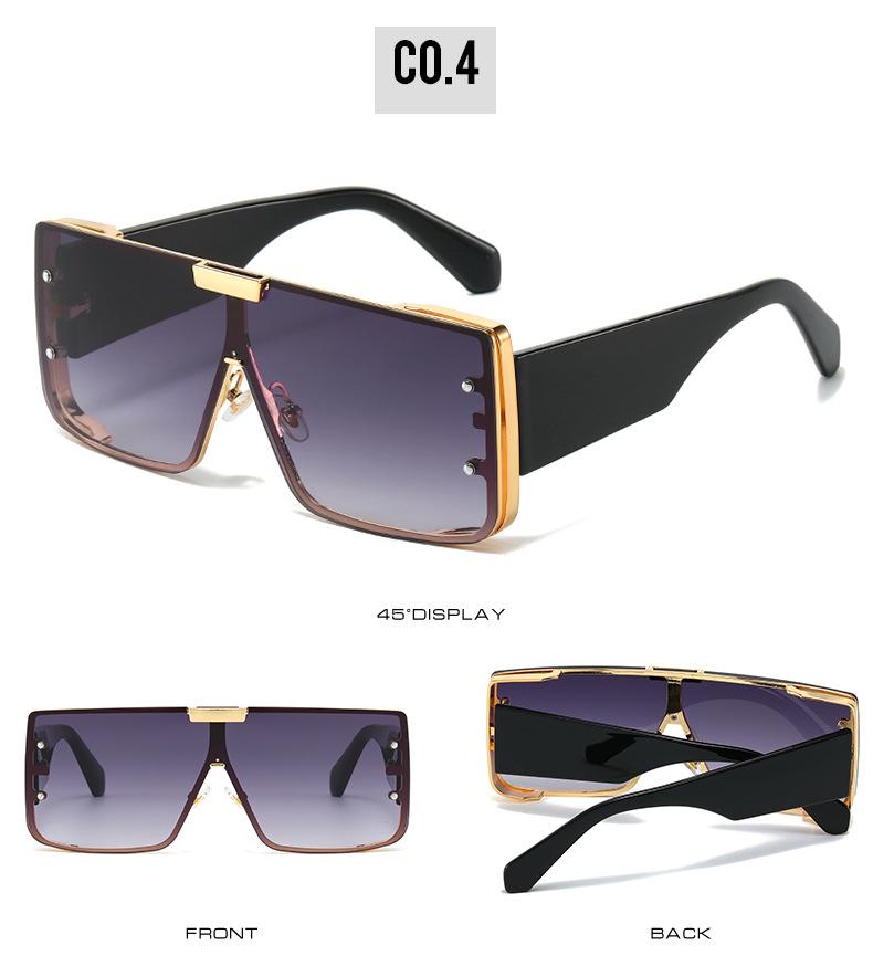 2023 Retro Square Sunglasses: Cross-Border Street Style for Men and Women