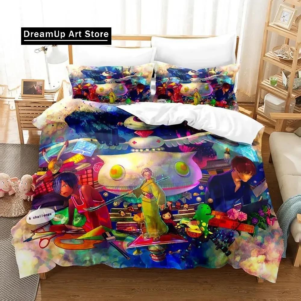 New Summer Wars Bedding Set Single Twin Full Queen King Size Bed Set Adult Kid Bedroom Duvet Cover Sets Cool Anime Bed Sheet Set