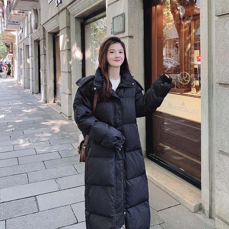 Puffer Jacket Long Coat Fashion 2021 Winter Down Cotton Jacket