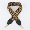 Fashion Polyester Shoulder Sling Bag Belt Leopard Print Adjustable Replacement Strap 5cm Wide Shoulder Belt Bag