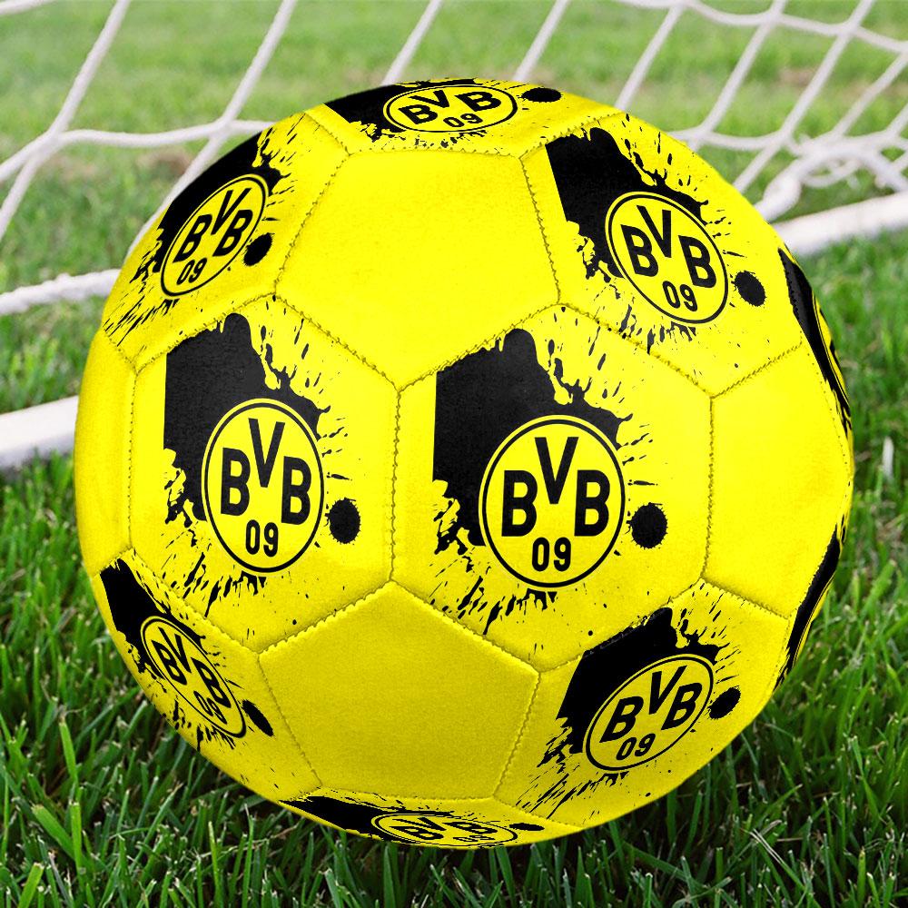 Borussia Dortmund Football Club Indoor Size 5 Soccer Ball Colorful Machine Stitched PVC Competition Ready Durable High-Bounce