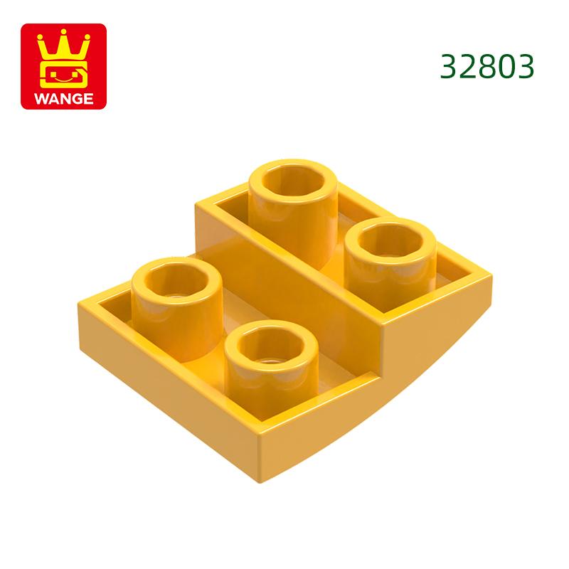 150Pcs/lot 32803 Slope Curved 2x2x2/3 Construction Block Moc Colour Accessories Works With featuring Brick DO IT YOURSELF Children's Toy