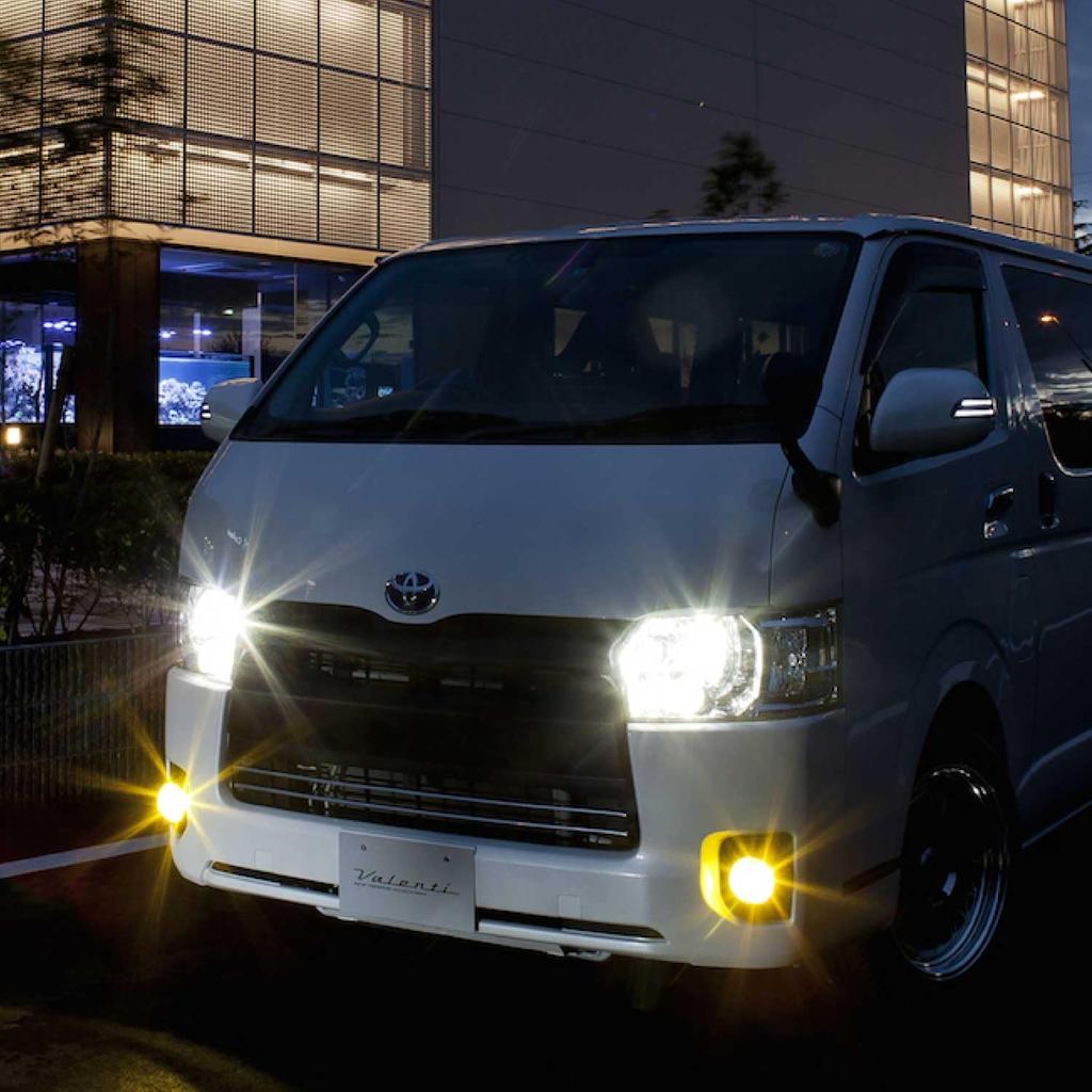 Valenti 200 Series Hiace Dedicated "11000 Lm" Jewel LED Head Bulb, High Beam HB3 6000K Security Standards (LD200-HB3-60-3)