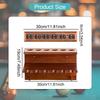 Billiard Cue Stand, Elegant Wall Mount for 6 Table Sticks, Stick Holder, Stand Center